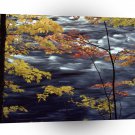 River Autumn Colors A Rushing A1 XLarge Canvas