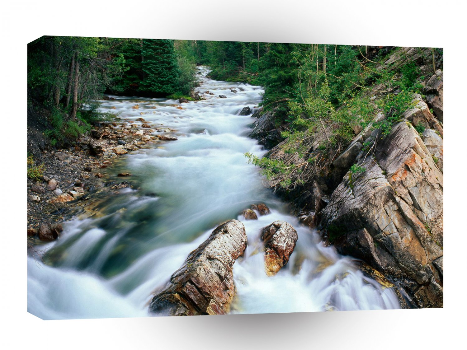 River Crystal Gunnison Forest Colorado A1 XLarge Canvas
