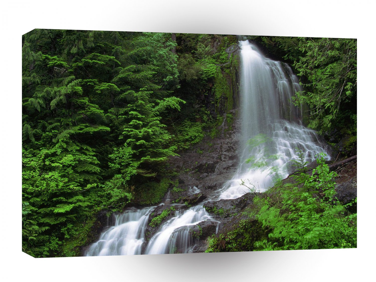 River Ethereal Mount Rainier A1 XLarge Canvas