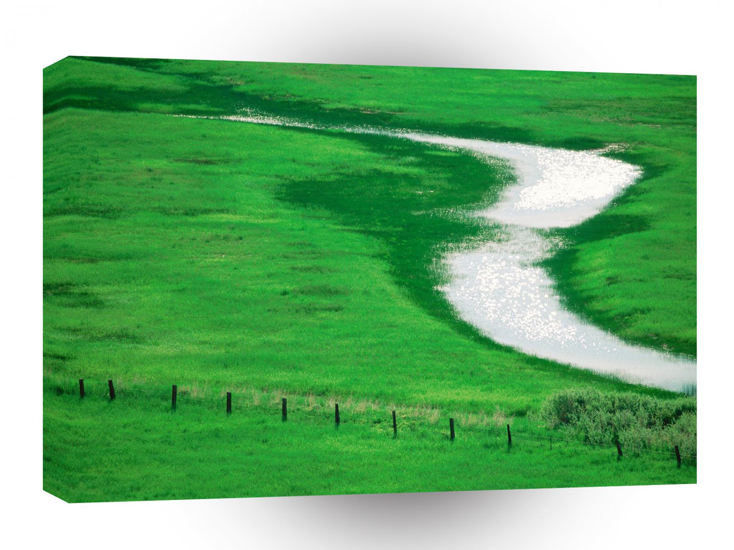 River Humboldt Nevada A1 XLarge Canvas