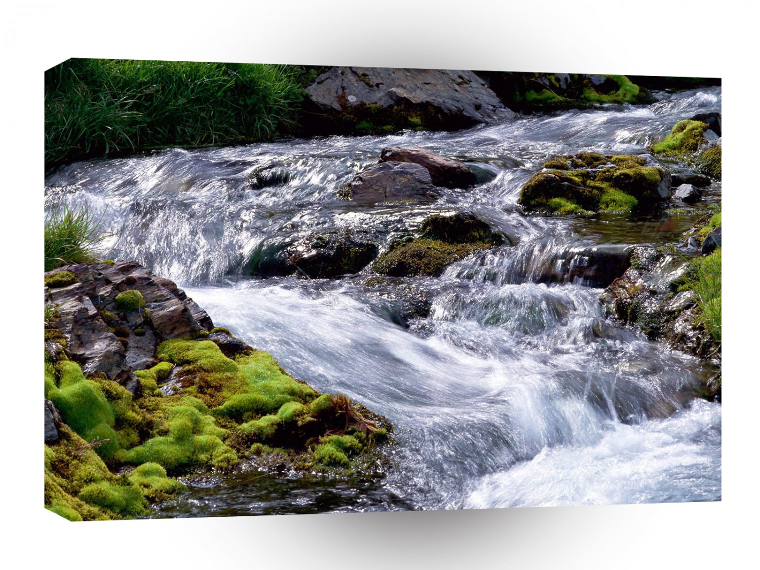 River Rushing Georgia A1 XLarge Canvas