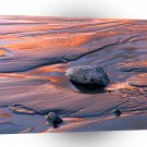 River Shale Along Shoreline A1 XLarge Canvas