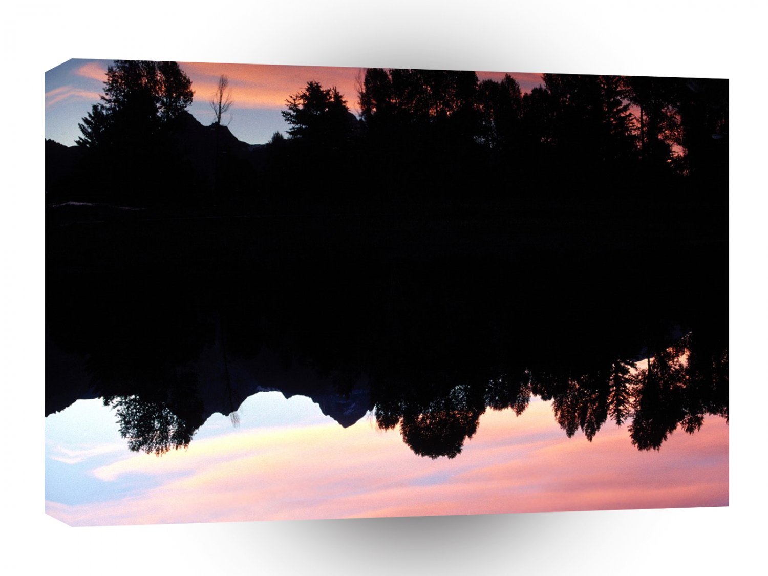 River Snake Sunset A1 XLarge Canvas