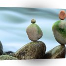 Rocks Balance And Tranquility A1 XLarge Canvas