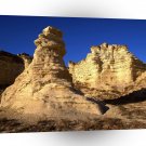 Rocks Chalk Formations Hills Gove County Kansas A1 XLarge Canvas