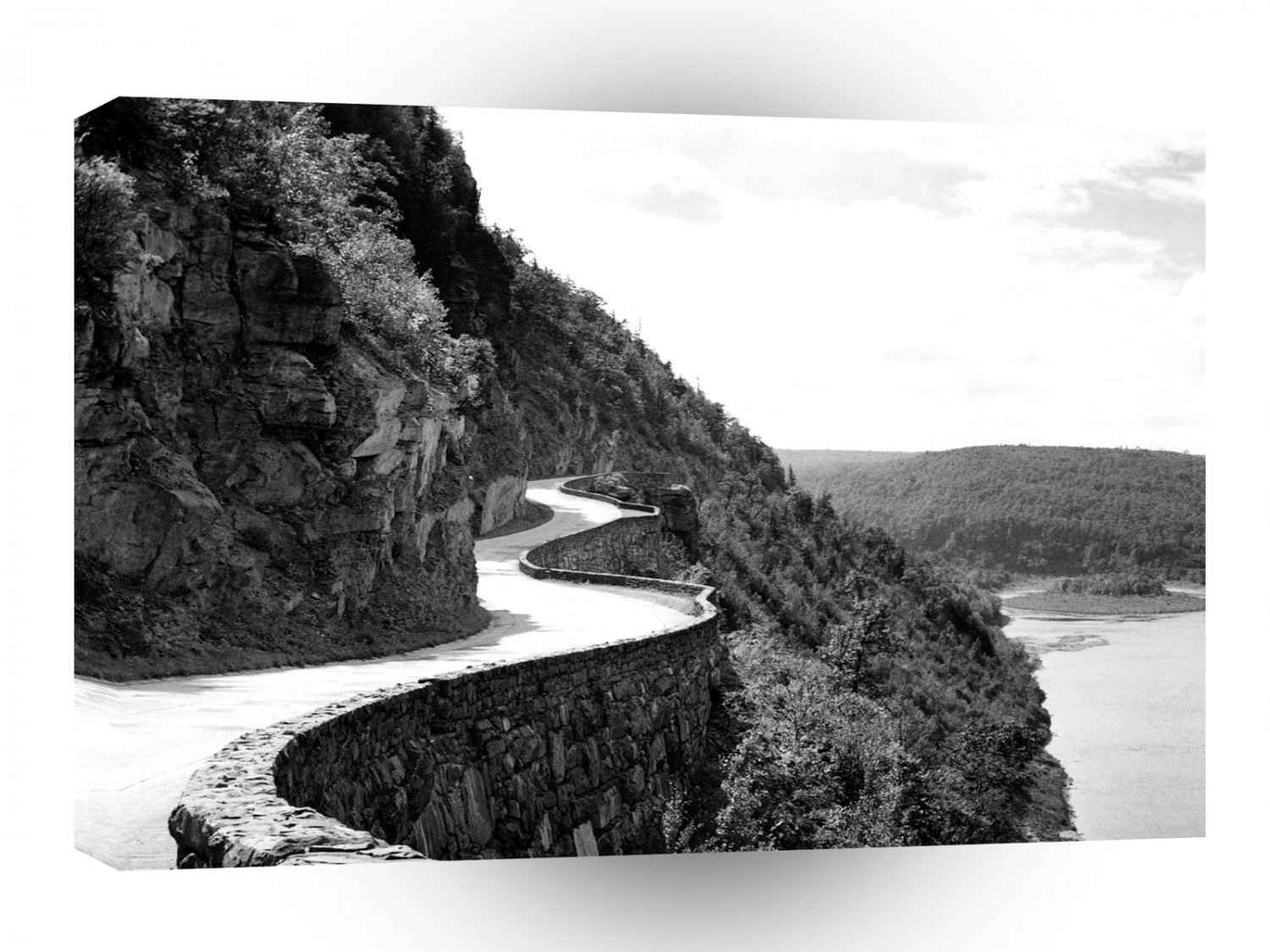 Scene Along Delaware River A1 XLarge Canvas