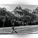 Scene Teton Mountains Wyoming A1 XLarge Canvas