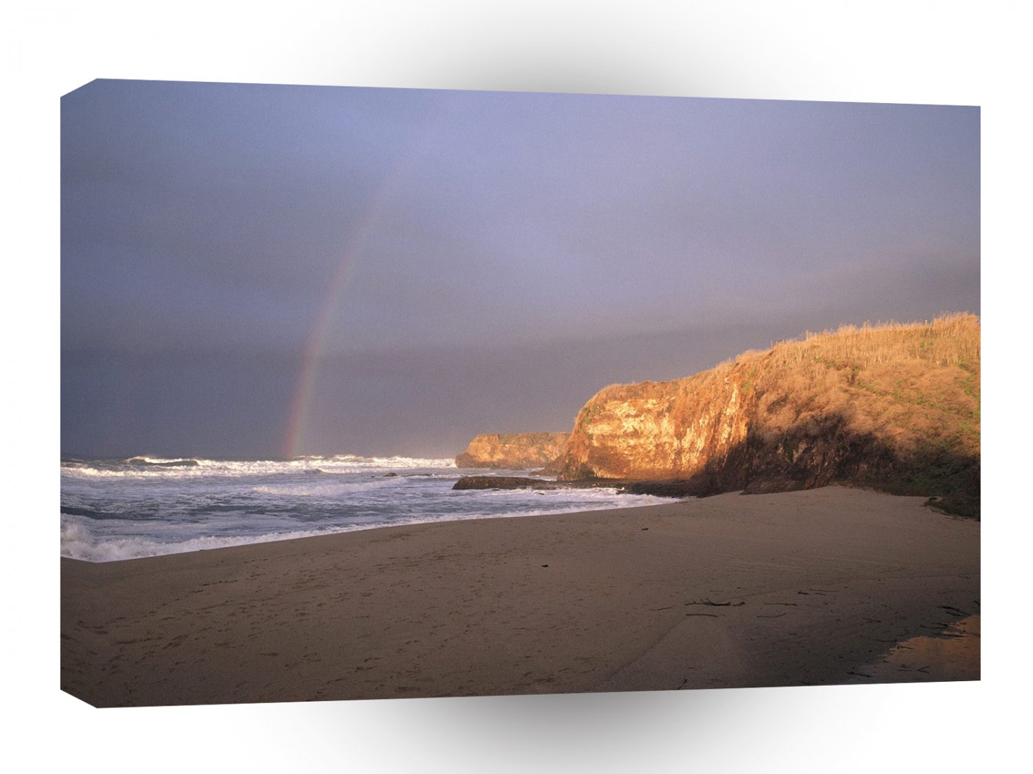 Sky A Rainbow That Leads To Pacific Gold A1 XLarge Canvas