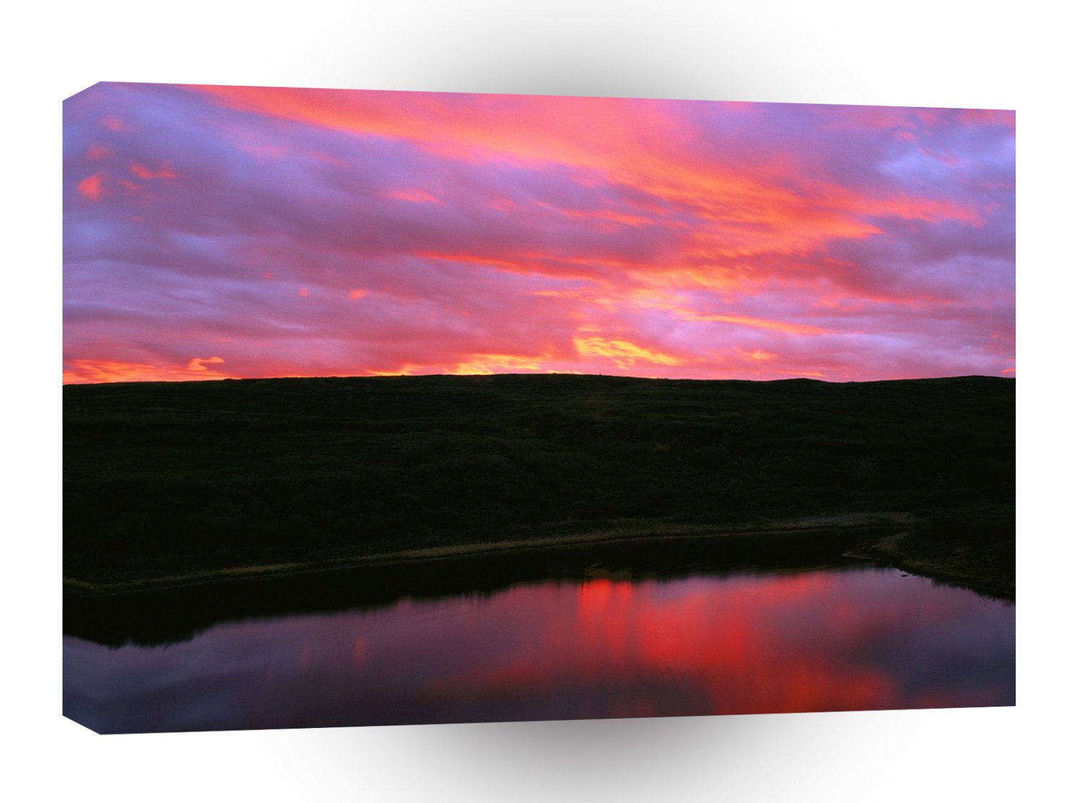 Sky Alaskan Sunset A1 XLarge Canvas