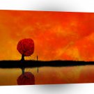 Sky Autumn Reflection A1 XLarge Canvas