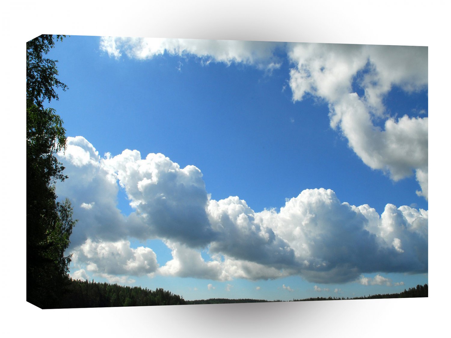 Sky Beautiful Lake Clouds A1 XLarge Canvas