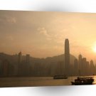 Sky Big City Sunset A1 XLarge Canvas