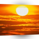 Sky Blazing Sun A1 XLarge Canvas