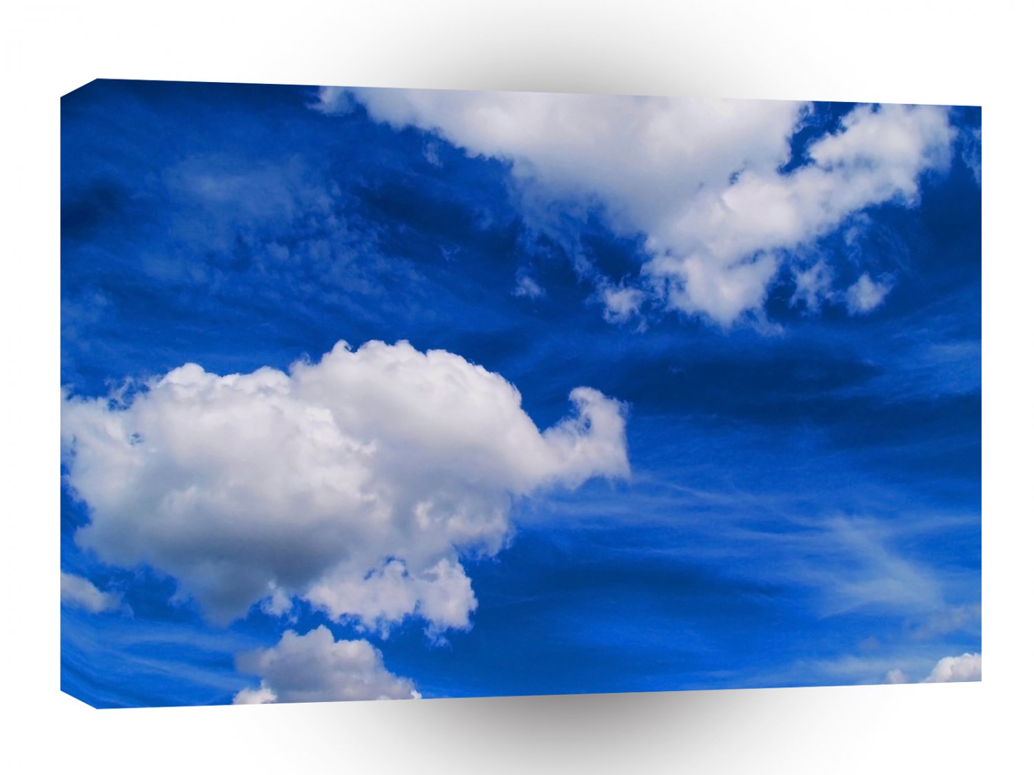 Sky Blue Magma A1 XLarge Canvas