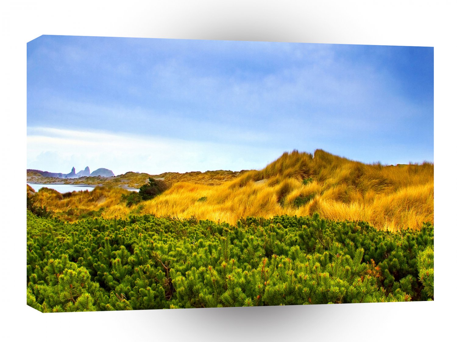 Sky Blue Mediterranean A1 XLarge Canvas