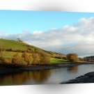 Sky Blue River A1 XLarge Canvas