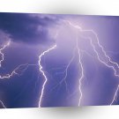 Sky Chain Lightning A1 XLarge Canvas