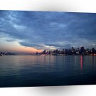 Sky City Light Reflects Dusk A1 XLarge Canvas