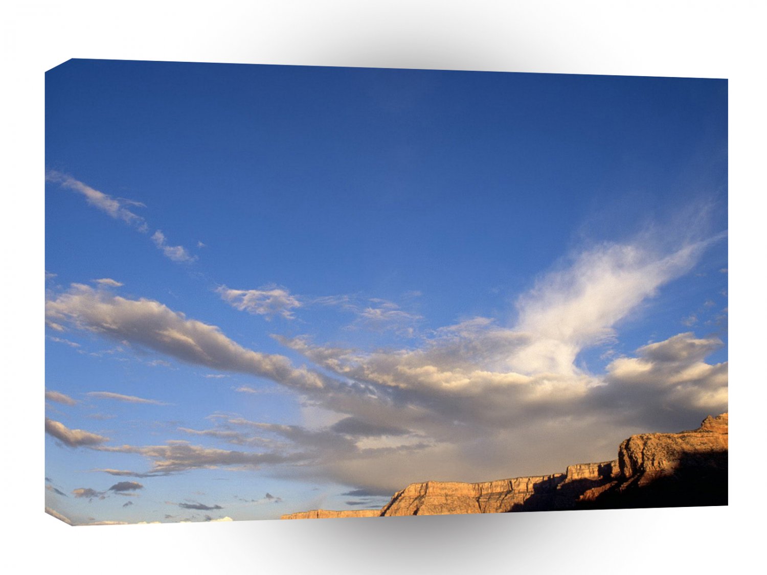 Sky Clouds And Canyon A1 XLarge Canvas