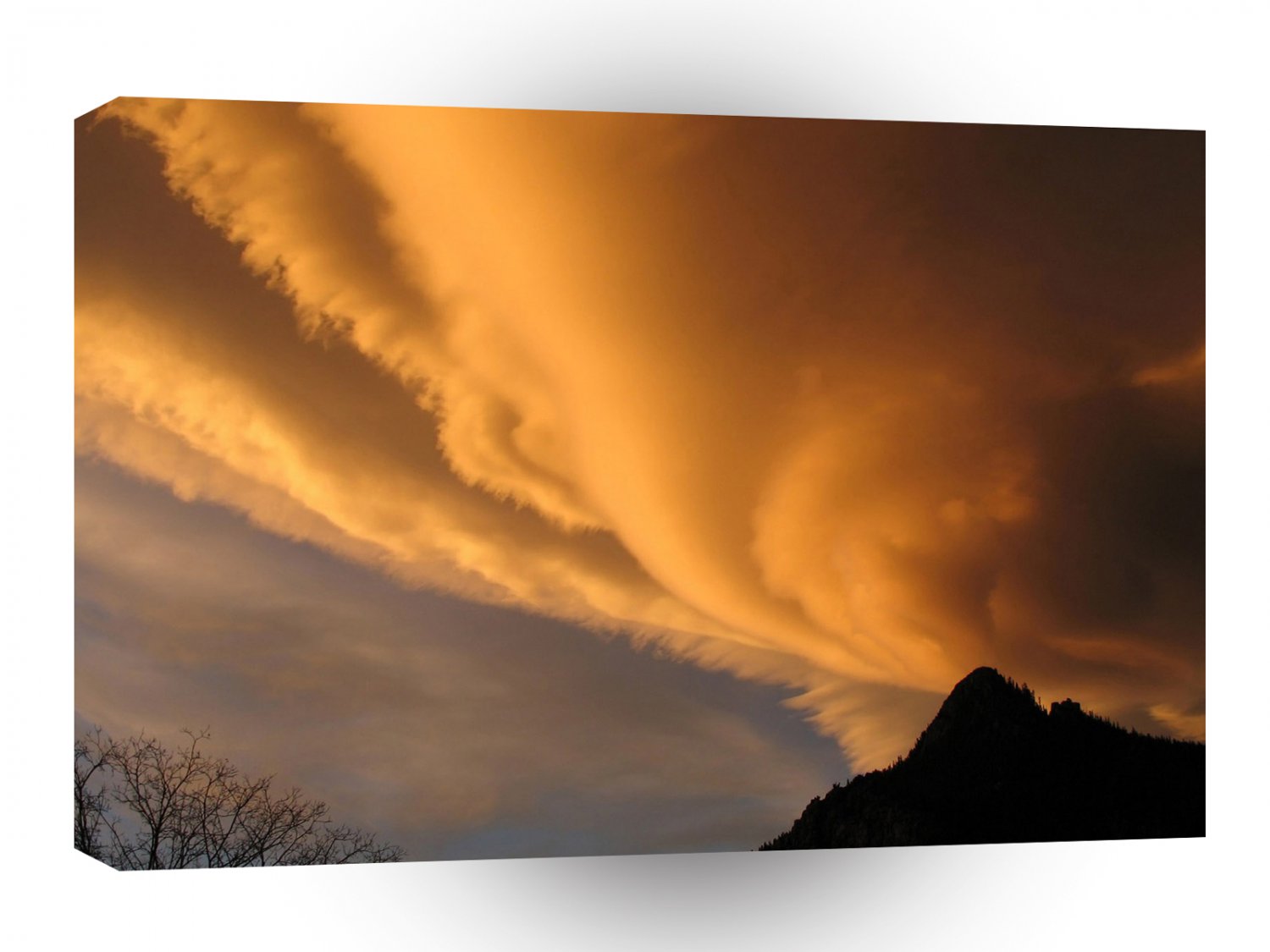 Sky Cold Front A1 XLarge Canvas
