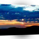 Sky Colours Reflected Above A1 XLarge Canvas