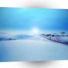 Sky Coolest Blue Light A1 XLarge Canvas