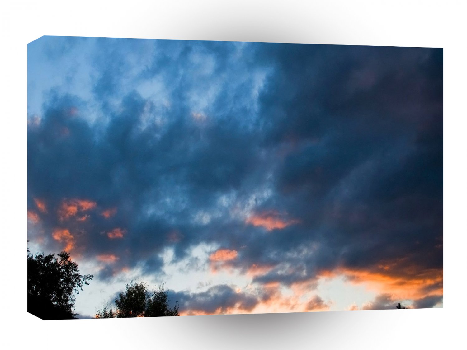 Sky Dark Dusk A1 XLarge Canvas