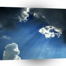 Sky Dark Glow Clouds A1 XLarge Canvas