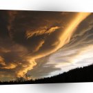 Sky Dark Trail Cloud A1 XLarge Canvas