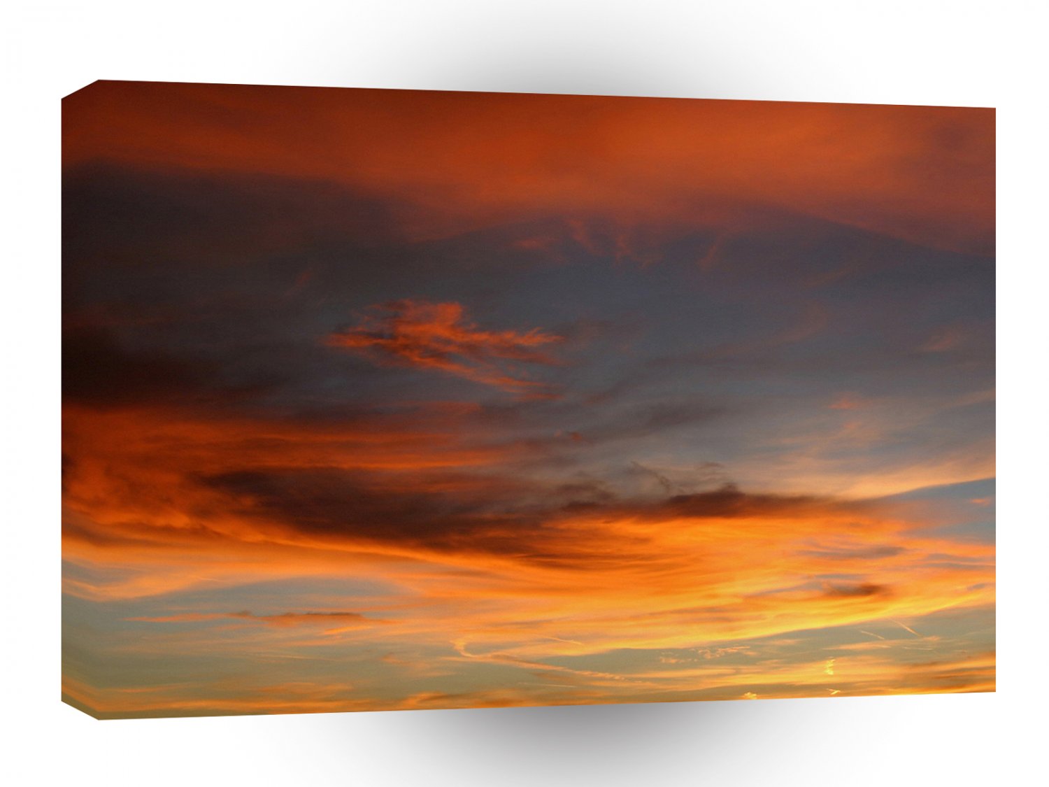 Sky Distant Orange A1 XLarge Canvas