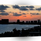 Sky Early City Light A1 XLarge Canvas