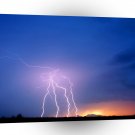 Sky Electric Evening A1 XLarge Canvas