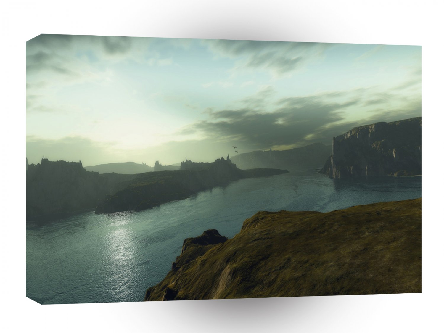 Sky Extreme Dusk A1 XLarge Canvas