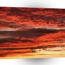 Sky Fire At Night A1 XLarge Canvas