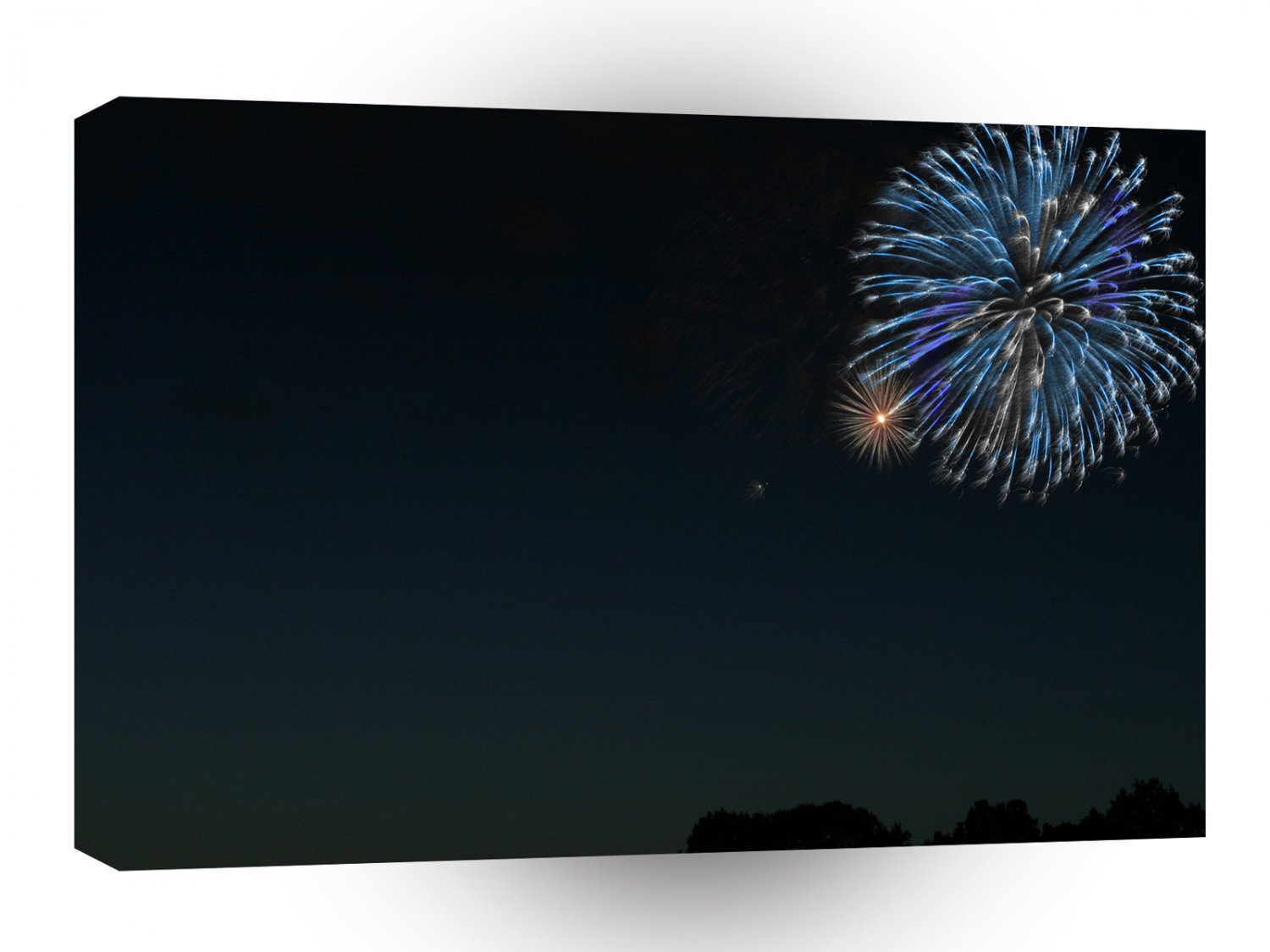 Sky Firework Night A1 XLarge Canvas