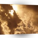 Sky Golden Glow Shines A1 XLarge Canvas