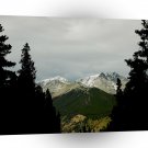 Sky Grey Mountains A1 XLarge Canvas