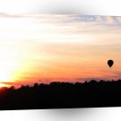 Sky Hot Air Balloon Sunset A1 XLarge Canvas