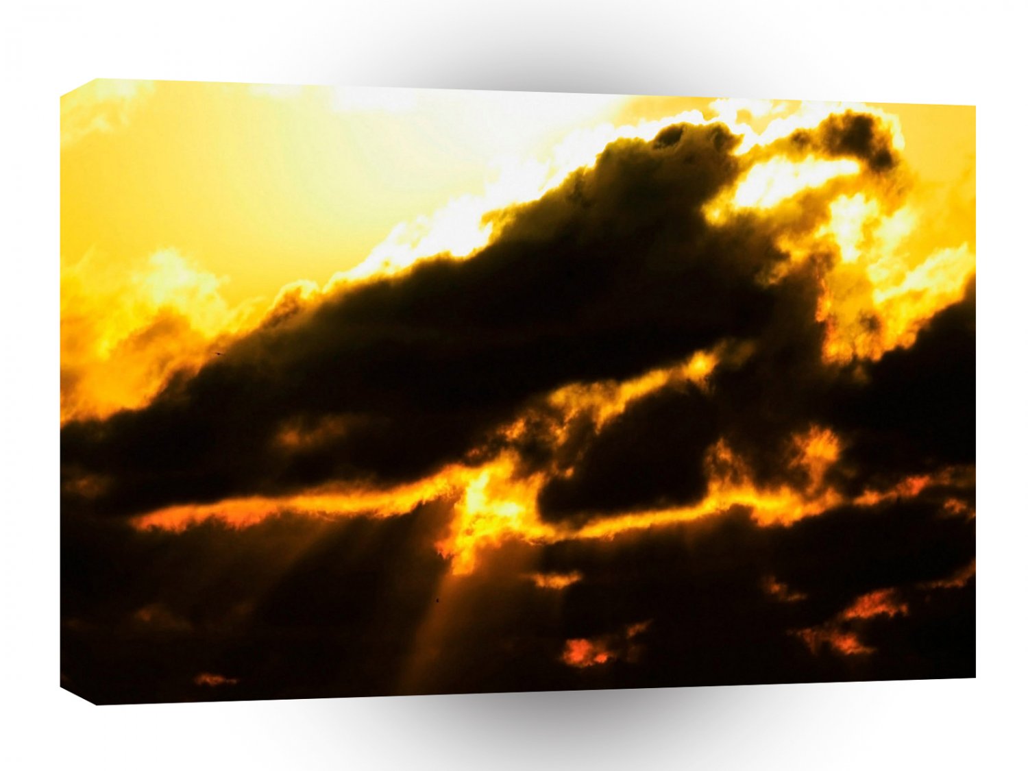 Sky Lava Clouds A1 XLarge Canvas
