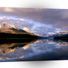 Sky Maligne Lake Reflections A1 XLarge Canvas