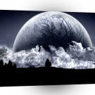 Sky Moon Watches Over A1 XLarge Canvas