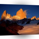 Sky Mount Fitzroy At Night A1 XLarge Canvas