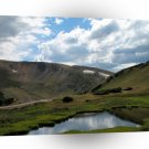 Sky Mountains Reflect A1 XLarge Canvas