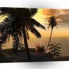 Sky Palm Peace A1 XLarge Canvas