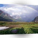 Sky Rainbow Logan Pass Waterton A1 XLarge Canvas
