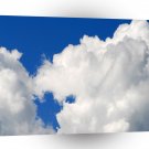 Sky Shapes Of Blue A1 XLarge Canvas