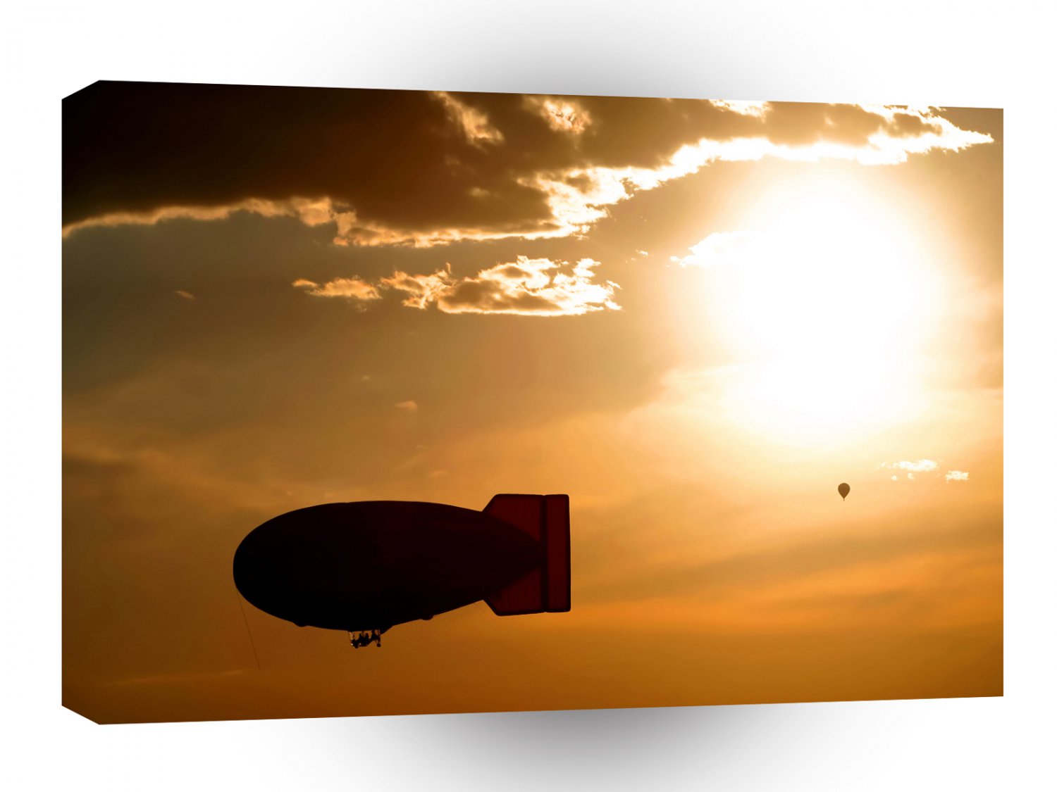 Sky Sunny Flight A1 XLarge Canvas