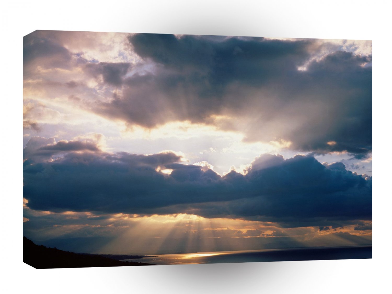 Sky The Last Rays Light A1 XLarge Canvas