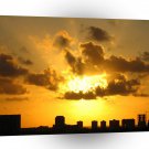 Sky Three Rays A1 XLarge Canvas