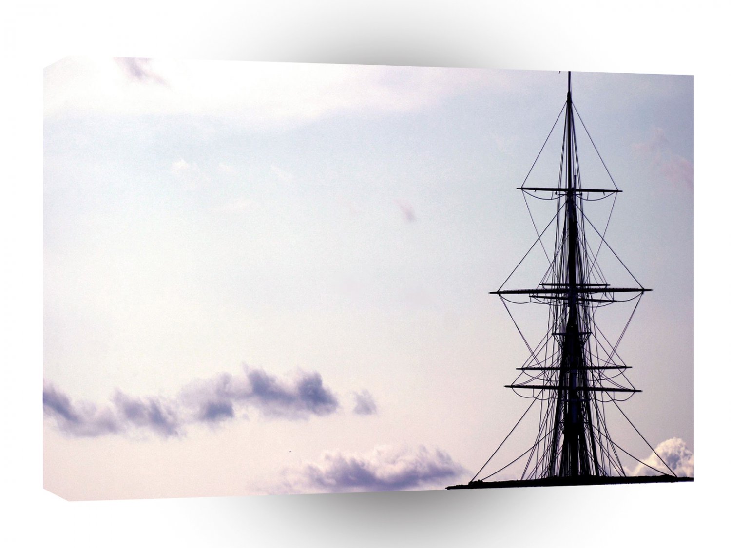 Sky Uss Constitution Mast A1 XLarge Canvas